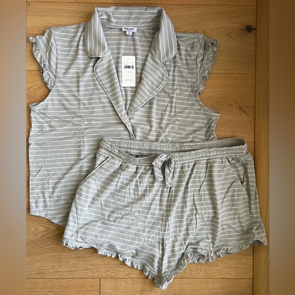 NWT Splendid Pajama Short Set